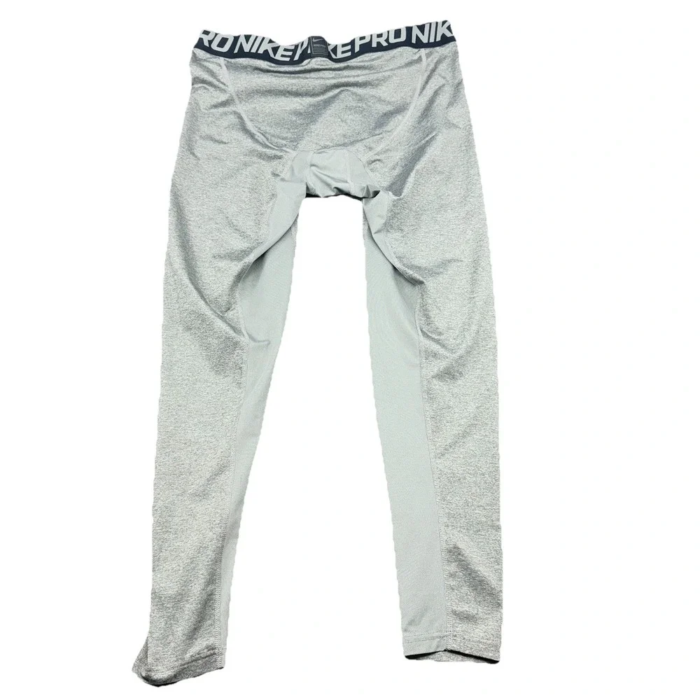 Nike Dri Fit Pro Compression‎ Pants Mens Size 2xl Gray